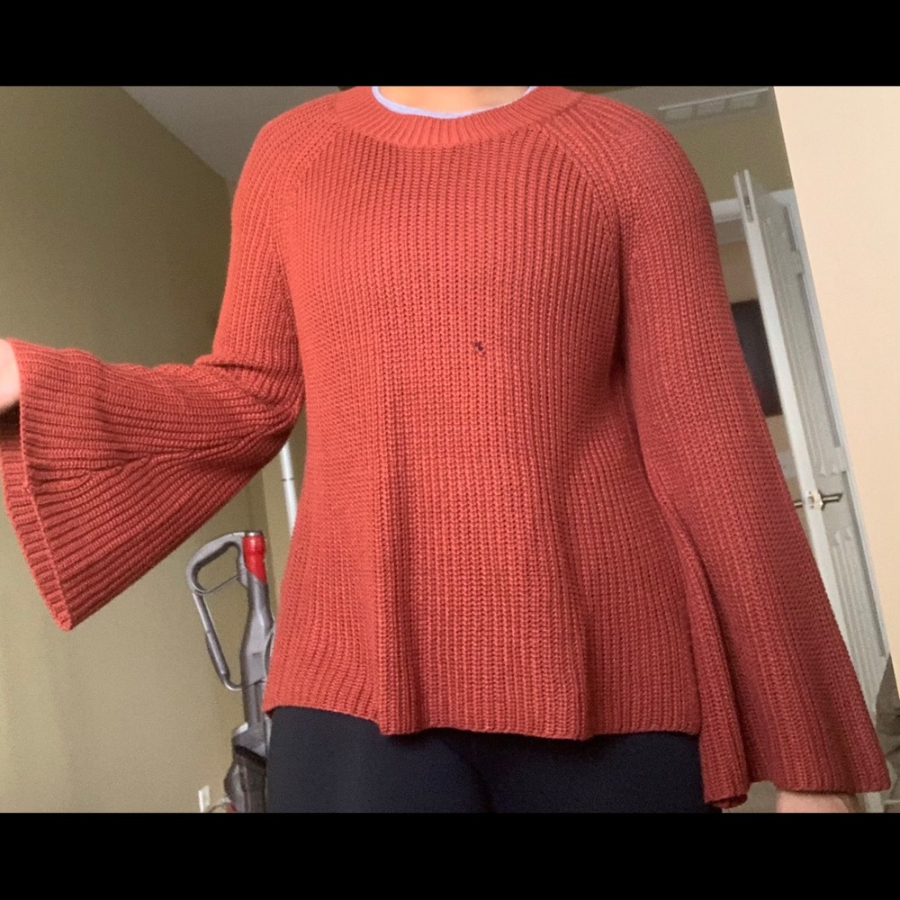 Rust Colored Sweater - Picture 4 of 4